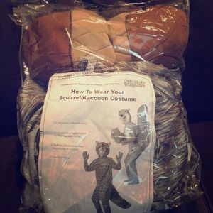 Squirrel costume one size!